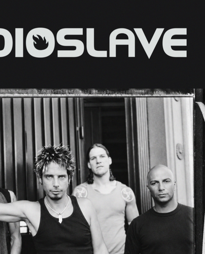 AUDIOSLAVE - BAND PORTRAIT - Symbios Design Rare Glossy Poster Print