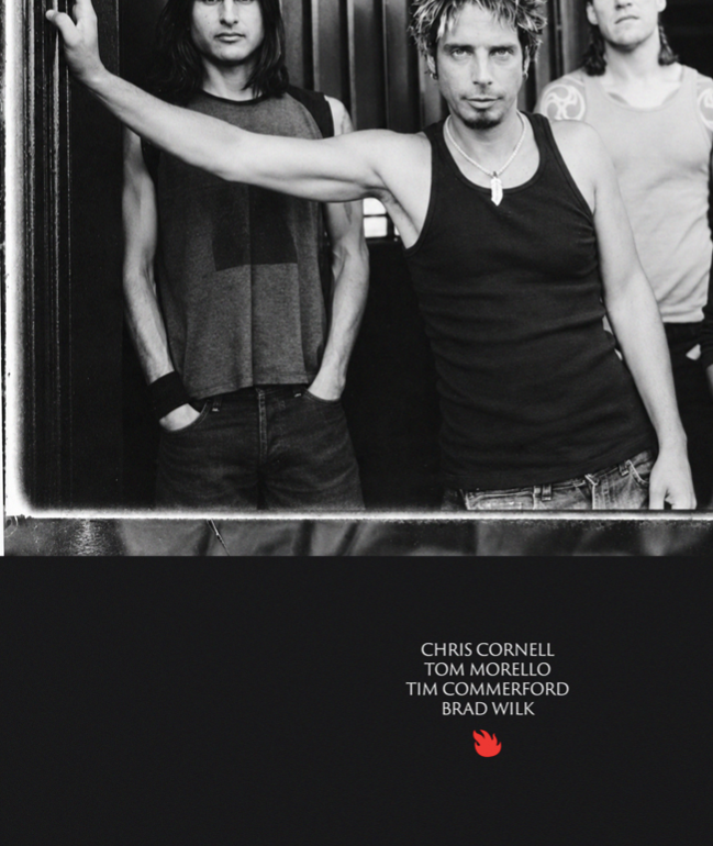 AUDIOSLAVE - BAND PORTRAIT - Symbios Design Rare Glossy Poster Print