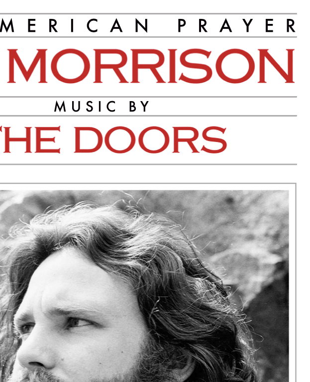 JIM MORRISON - THE DOORS - AN AMERICAN PRAYER - Symbios Design Rare Glossy Poster Print