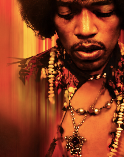 JIMI HENDRIX - HOLLYWOOD BOWL - Symbios Design Rare Glossy Poster Print