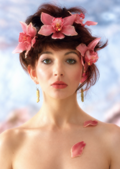 KATE BUSH - PETALS - Symbios Design Rare Glossy Poster Print