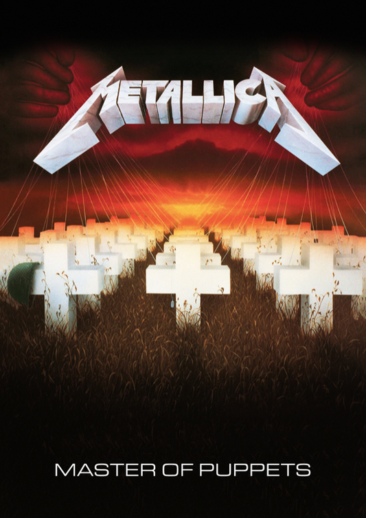 METALLICA - MASTER OF PUPPETS- Symbios Design Rare Glossy Poster Print