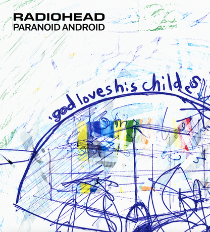 RADIOHEAD - OK COMPUTER - PARANOID ANDROID - Symbios Design Rare Glossy Poster Print