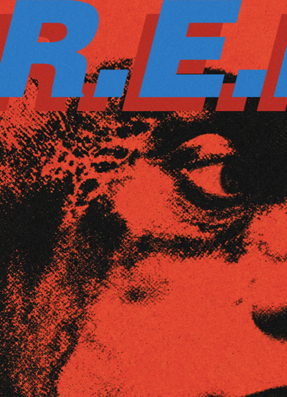 REM - MICHAEL STIPE - Symbios Design Rare Glossy Poster Print
