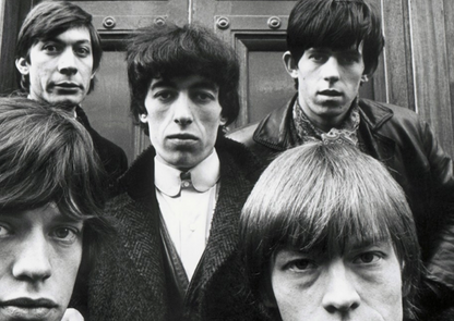 ROLLING STONES - Symbios Design Rare Glossy Poster Print