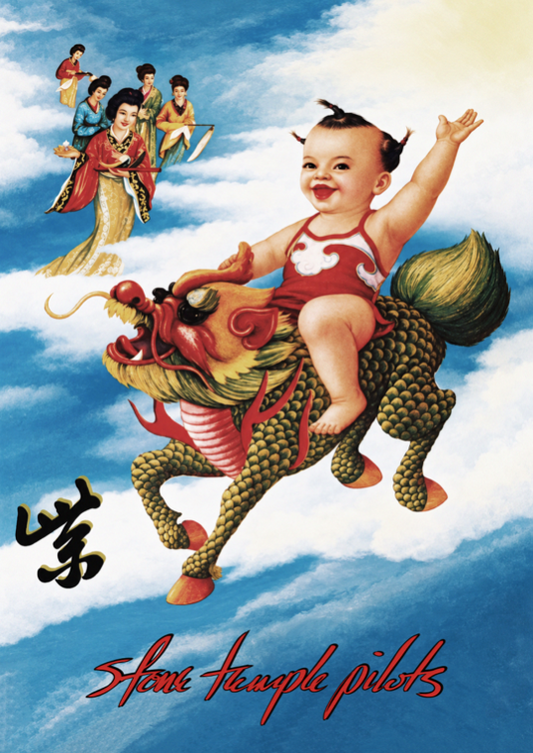 STONE TEMPLE PILOTS - PURPLE - Symbios Design Rare Glossy Poster Print