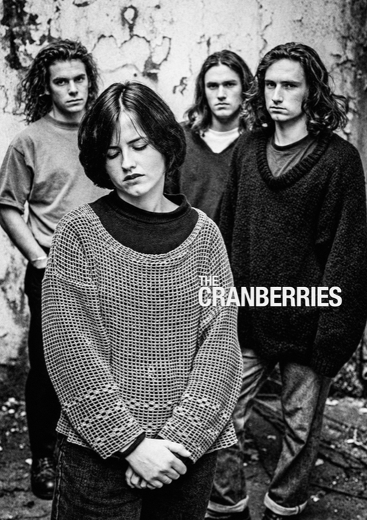 THE CRANBERRIES - EARLY BAND PORTRAIT  - Symbios Design Rare Glossy Poster Print