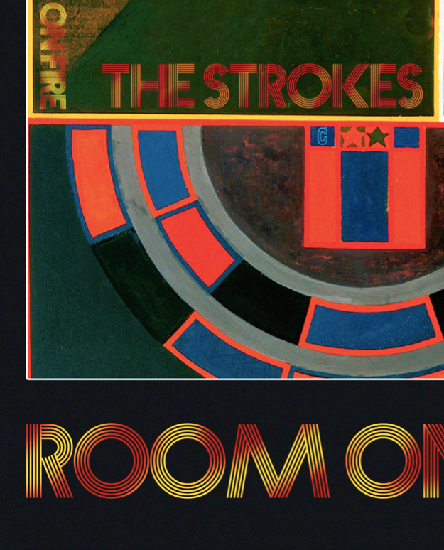 THE STROKES - ROOM ON FIRE - Symbios Design Rare Glossy Poster Print