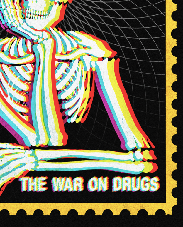 THE WAR ON DRUGS - Symbios Design Rare Glossy Poster Print