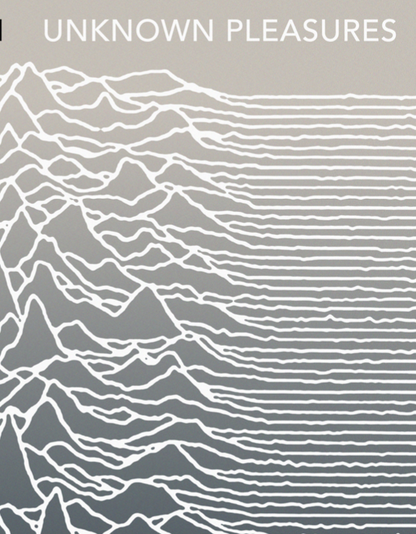JOY DIVISION - UNKNOWN PLEASURES - Symbios Design Rare Glossy Poster Print