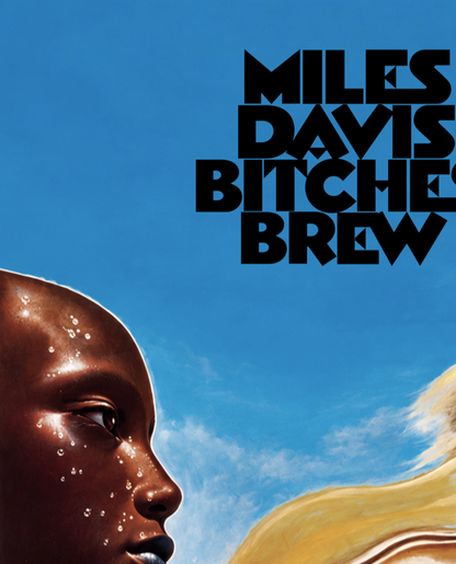 MILES DAVIS - BITCHES BREW - Symbios Design Rare Glossy Poster Print