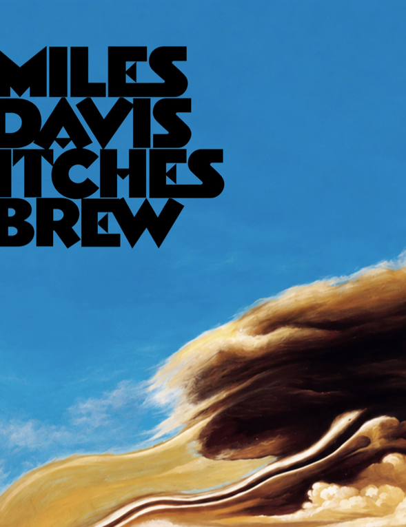 MILES DAVIS - BITCHES BREW - Symbios Design Rare Glossy Poster Print