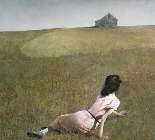 Andrew Wyeth - Christina’s world (1948)  - Symbios Design Rare Glossy Poster Print