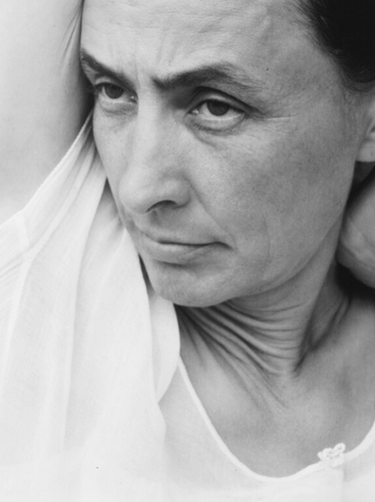Georgia O'Keeffe - PORTRAIT  - Symbios Design Rare Glossy Poster Print