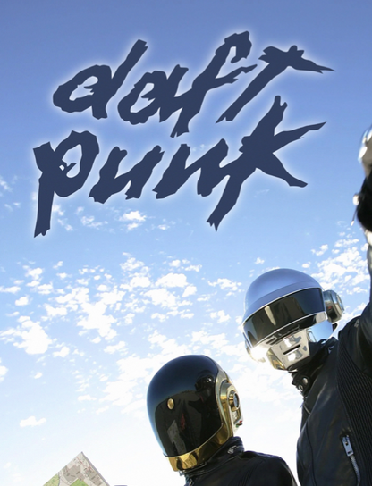 DAFT PUNK - VOYAGE - Symbios Design Rare Glossy Poster Print