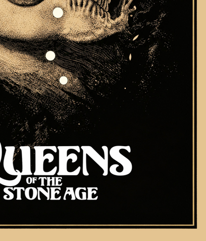 QUEENS OF THE STONE AGE - Symbios Design Rare Glossy Poster Print