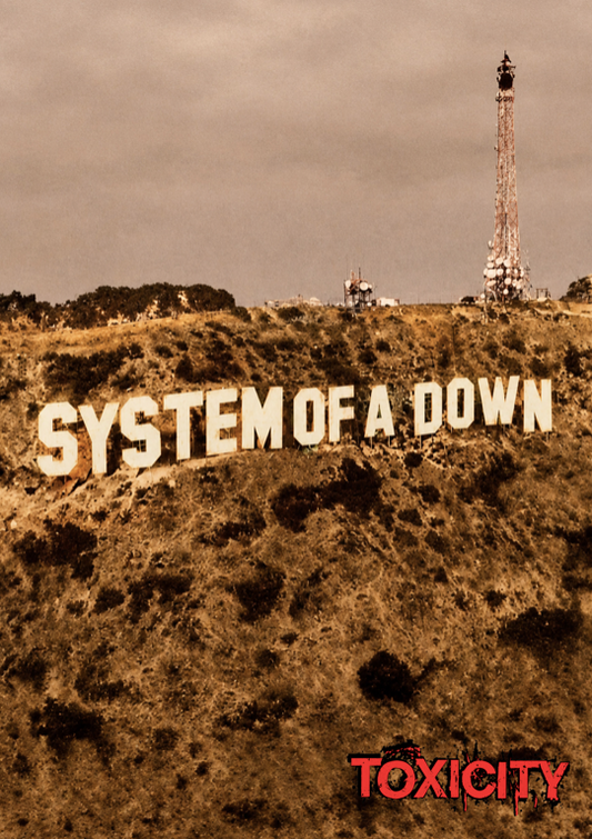 SYSTEM OF A DOWN - TOXICITY - Symbios Design Rare Glossy Poster Print