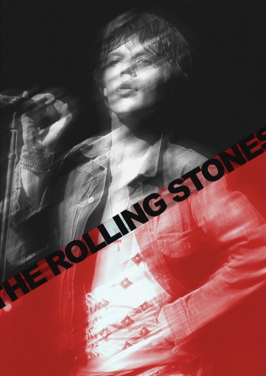 THE ROLLING STONES - MICK JAGGER - Symbios Design Rare Glossy Poster Print