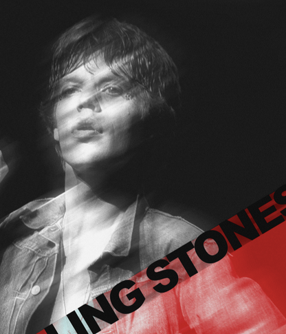 THE ROLLING STONES - MICK JAGGER - Symbios Design Rare Glossy Poster Print
