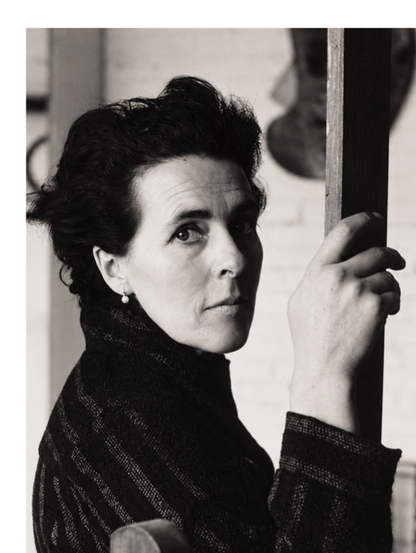 LEONORA CARRINGTON - PORTRAIT - Symbios Design Rare Glossy Poster Print