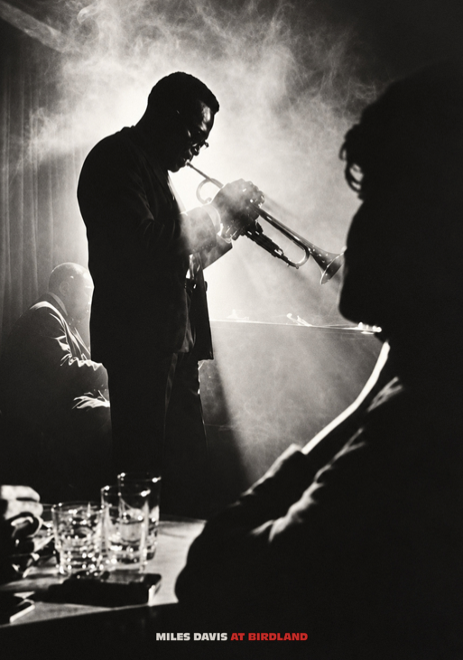 MILES DAVIS - AT BIRDLAND - Symbios Design Rare Glossy Poster Print