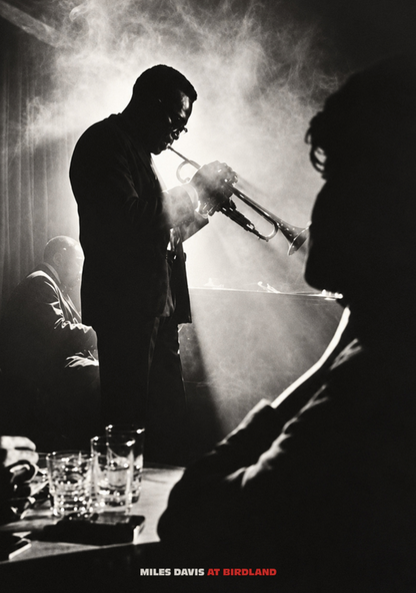 MILES DAVIS - AT BIRDLAND - Symbios Design Rare Glossy Poster Print