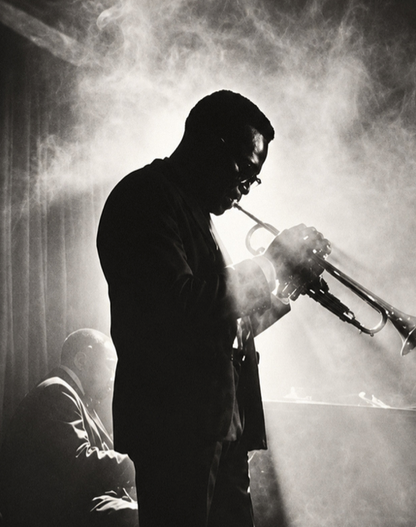 MILES DAVIS - AT BIRDLAND - Symbios Design Rare Glossy Poster Print