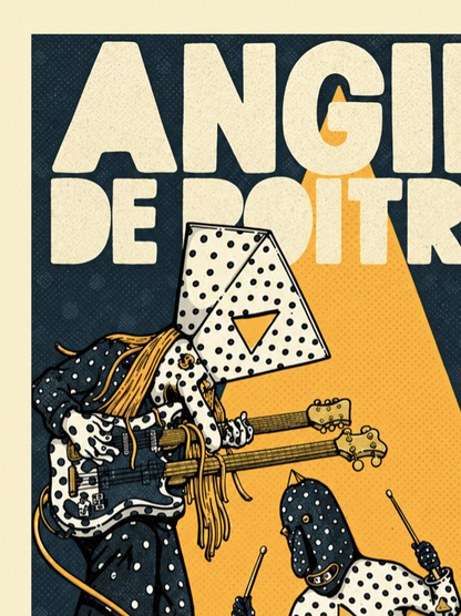 ANGINE DE POITRINE II - Symbios Design Rare Glossy Poster Print