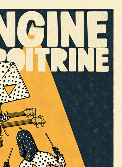 ANGINE DE POITRINE II - Symbios Design Rare Glossy Poster Print