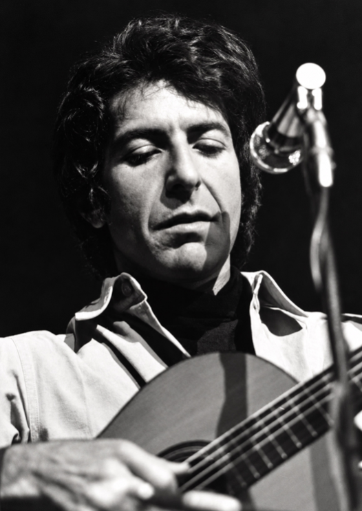 LEONARD COHEN - AT MASSEY HALL - Symbios Design Rare Glossy Poster Print