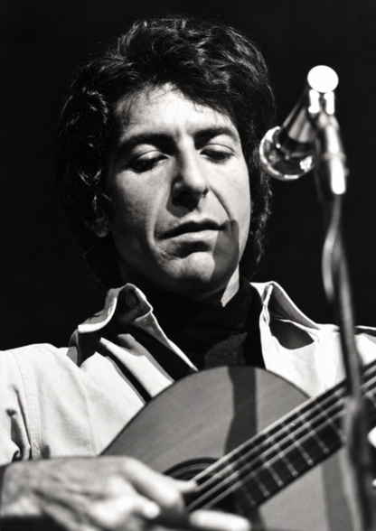 LEONARD COHEN - AT MASSEY HALL - Symbios Design Rare Glossy Poster Print