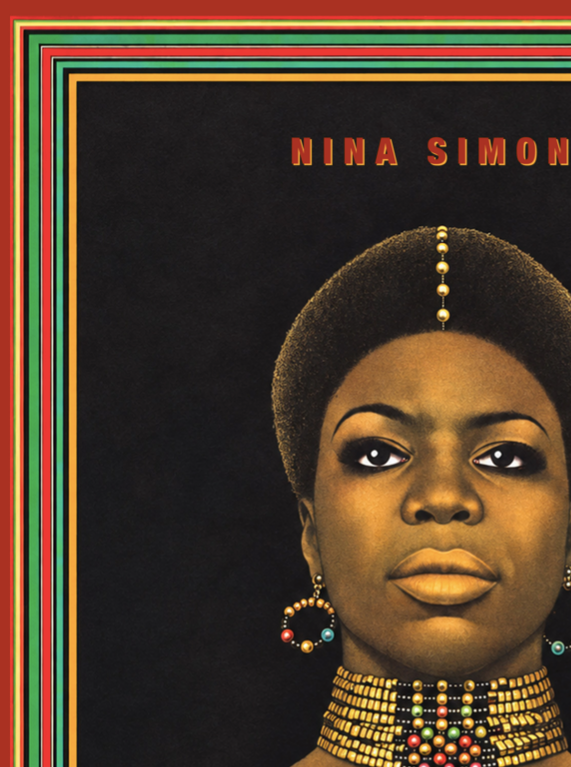 NINA SIMONE - Symbios Design Rare Glossy Poster Print