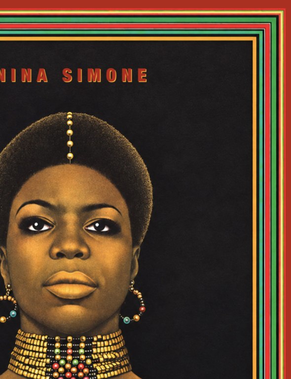 NINA SIMONE - Symbios Design Rare Glossy Poster Print