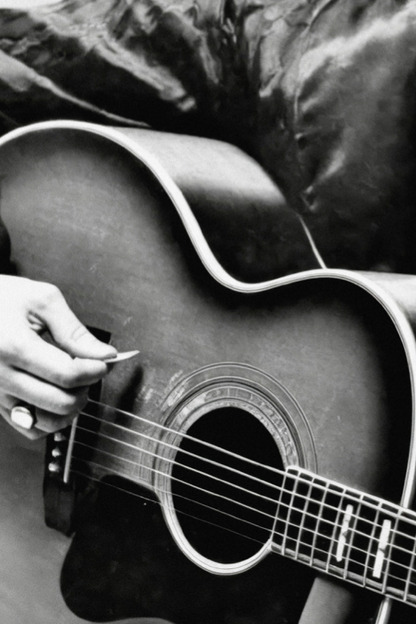 Jeff Buckley - Acoustic Portrait  - Music Poster,  Music Decor, Band Memorabilia, Music Lover Gift