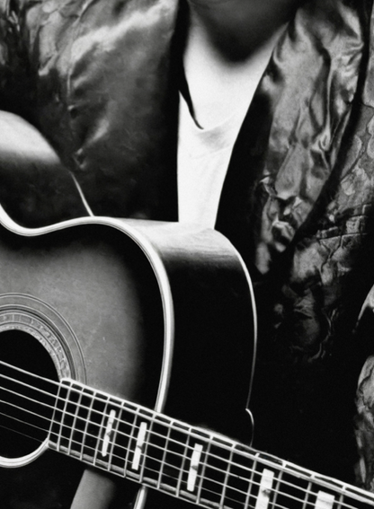 Jeff Buckley - Acoustic Portrait  - Music Poster,  Music Decor, Band Memorabilia, Music Lover Gift
