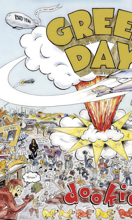 Green Day - Dookie  - Music Poster,  Music Decor, Band Memorabilia, Music Lover Gift