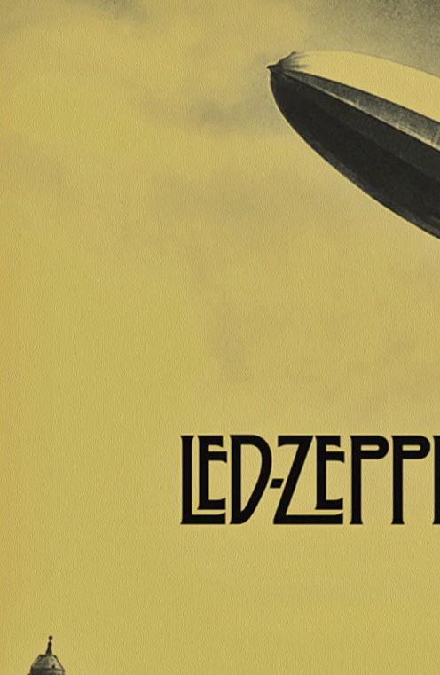 LED ZEPPELIN  - Music Poster,  Music Decor, Band Memorabilia, Music Lover Gift