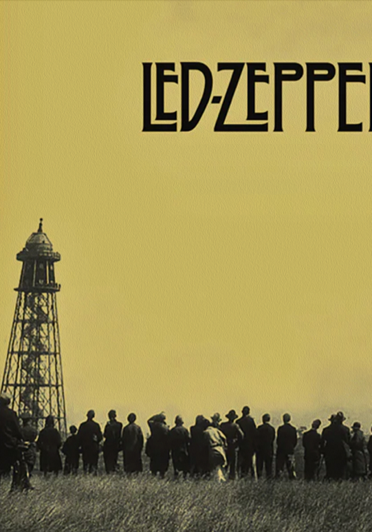LED ZEPPELIN  - Music Poster,  Music Decor, Band Memorabilia, Music Lover Gift