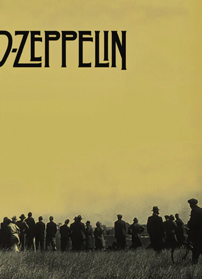LED ZEPPELIN  - Music Poster,  Music Decor, Band Memorabilia, Music Lover Gift