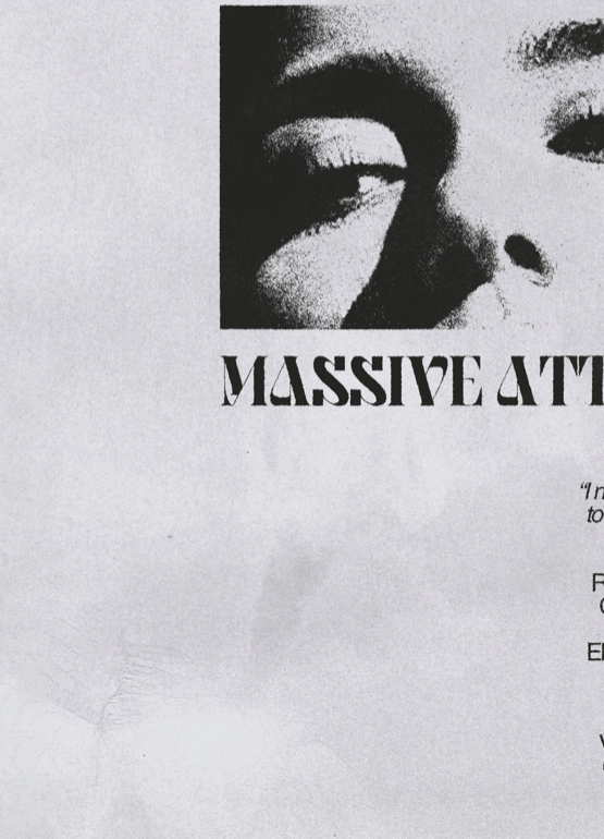 Massive Attack - Mezzanine  - Music Poster,  Music Decor, Band Memorabilia, Music Lover Gift