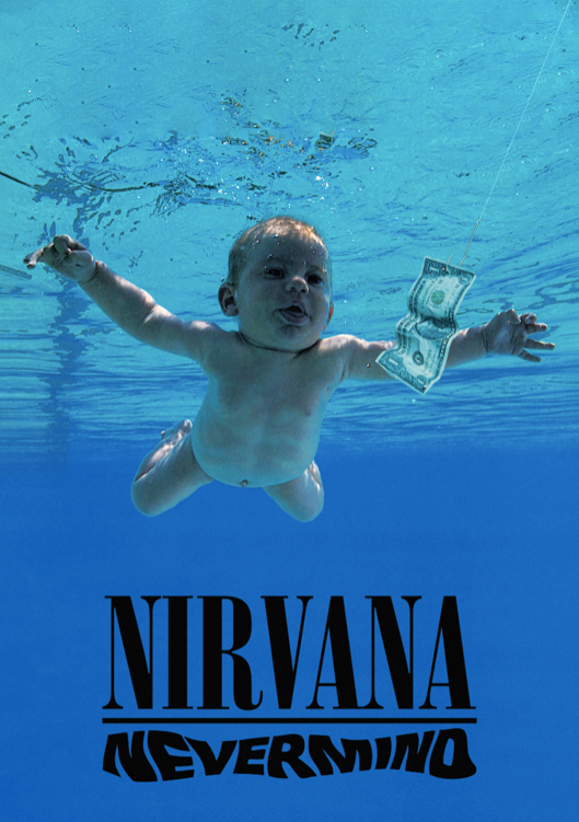Nirvana - Nevermind - Rare Music Poster,  Music Decor, Band Memorabilia, Music Lover Gift