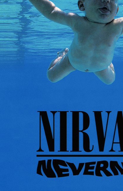 Nirvana - Nevermind - Rare Music Poster,  Music Decor, Band Memorabilia, Music Lover Gift