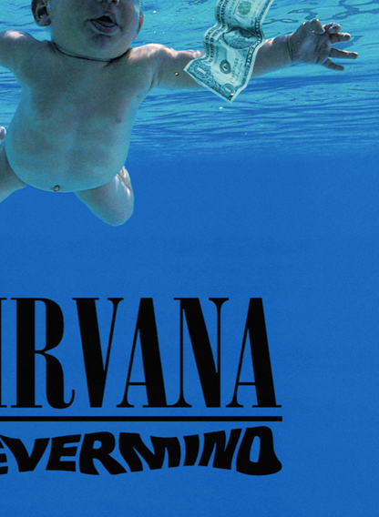 Nirvana - Nevermind - Rare Music Poster,  Music Decor, Band Memorabilia, Music Lover Gift