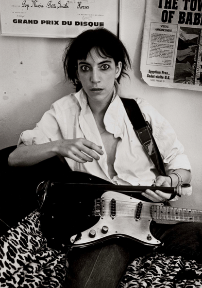 Patti Smith - Rare Music Poster,  Music Decor, Band Memorabilia, Music Lover Gift