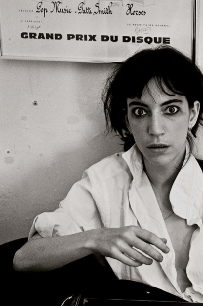 Patti Smith - Rare Music Poster,  Music Decor, Band Memorabilia, Music Lover Gift