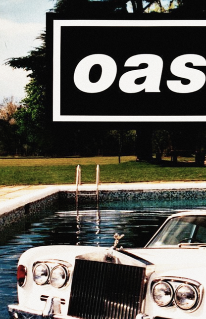 Oasis - Be Here Now - Rare Music Poster,  Music Decor, Band Memorabilia, Music Lover Gift