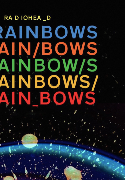 Radiohead - In Rainbows - Rare Music Poster,  Music Decor, Band Memorabilia, Music Lover Gift