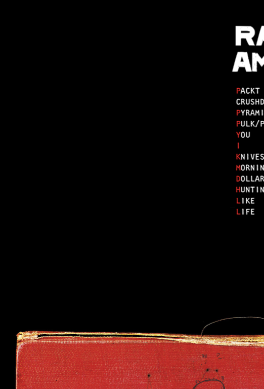 Radiohead - Amnesiac - Rare Music Poster,  Music Decor, Band Memorabilia, Music Lover Gift