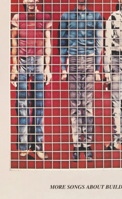 Talking Heads - Rare Music Poster,  Music Decor, Band Memorabilia, Music Lover Gift