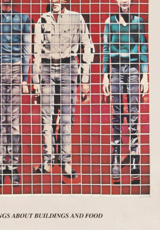 Talking Heads - Rare Music Poster,  Music Decor, Band Memorabilia, Music Lover Gift